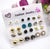 Trendy Artificial Stones Ear Studs (Pack of 12)