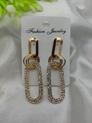 Imported Sparkling Statement Earrings