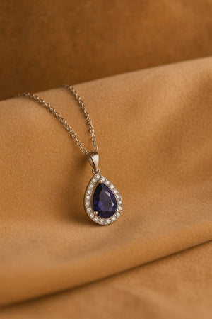 Luxury Teardrop Pendant – Stylish Ladies Locket for Daily & Party Wear in Pakistan